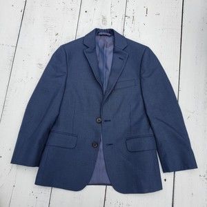 Lauren Ralph Lauren Boys Navy Blazer Jacket Sports Coat Size 8 Regular
